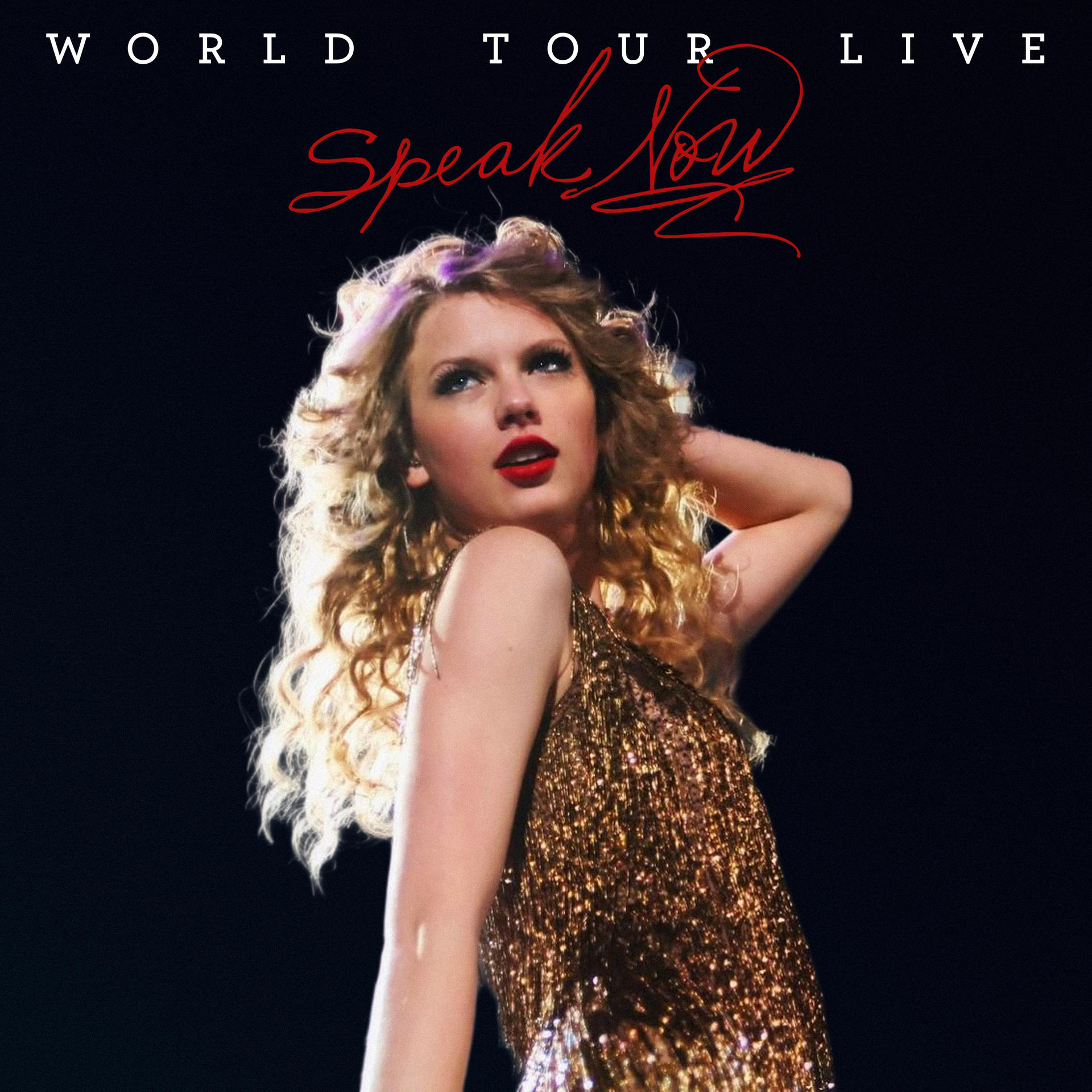 Taylor Swift Speak Now World Tour album cover by clubsarah on DeviantArt