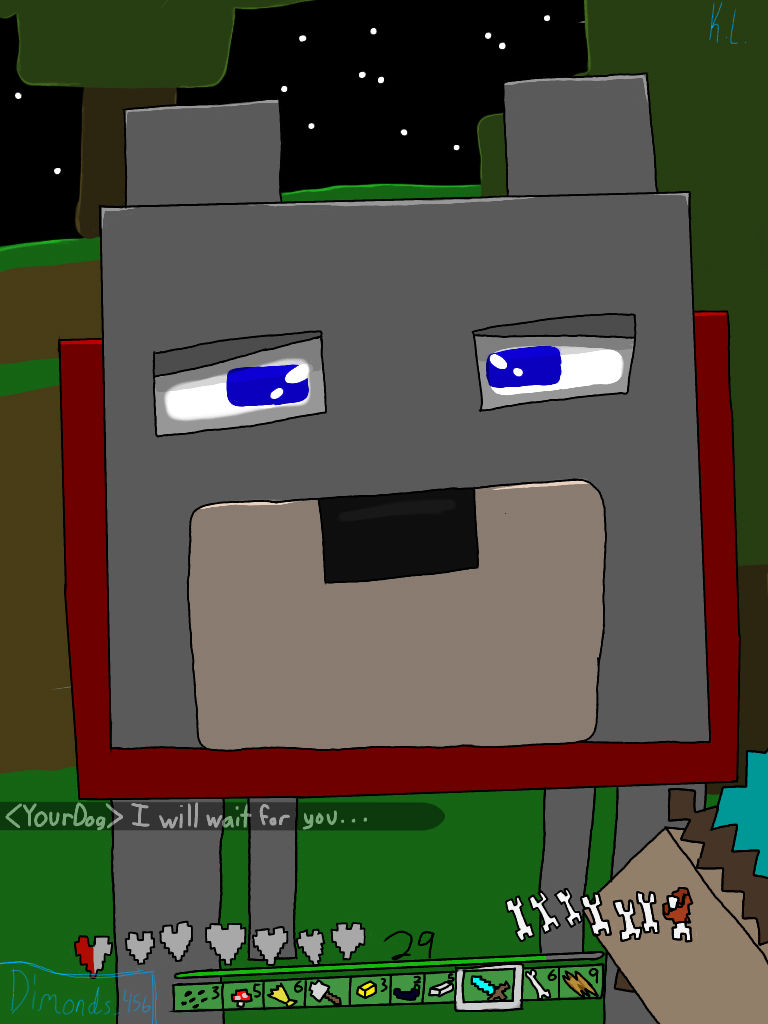 Minecraft Dog by Dimonds456 on DeviantArt