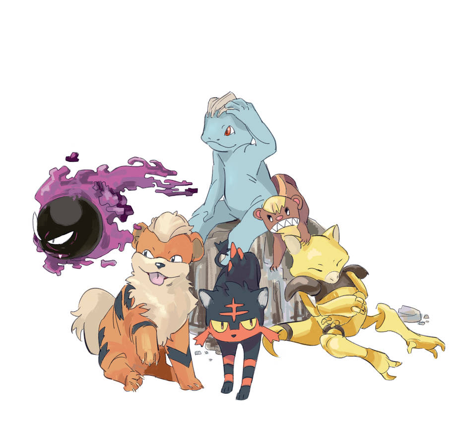 Pokemon Sun Team1 by diogonen on DeviantArt