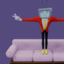 Mr. Tenna 3D Model Peace Sign Test Pose