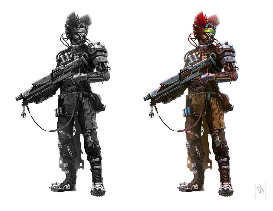 Punk Tech Deviantart Punk by Trufanov on DeviantArt