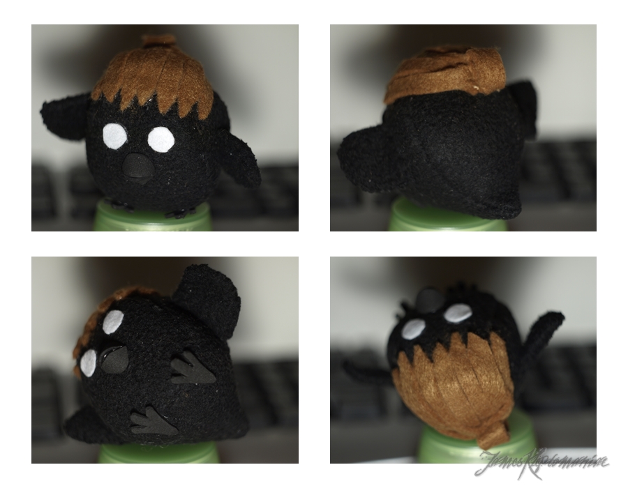 Azumane Asahi plush crow