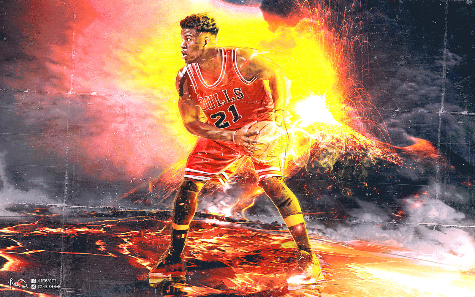 Jimmy Butler NBA Wallpaper by skythlee on DeviantArt