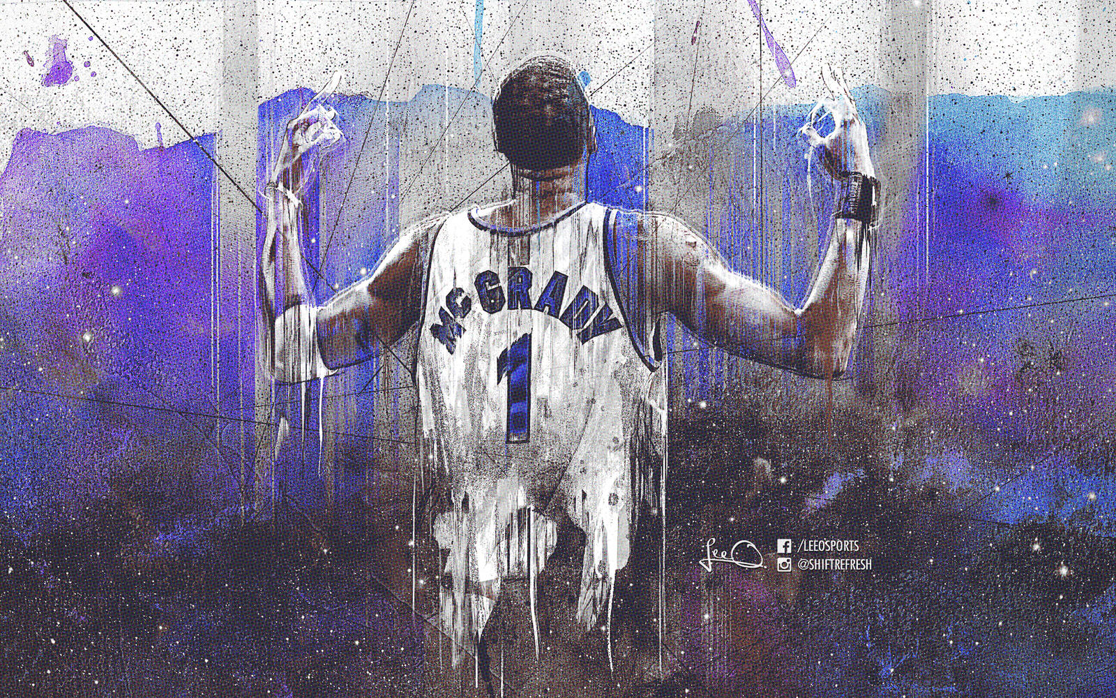 Tracy McGrady NBA Wallpaper by skythlee on DeviantArt
