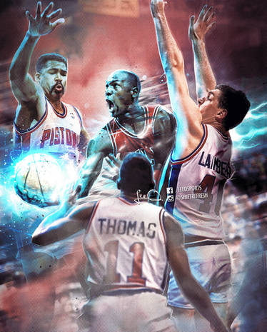 Grant Hill Pistons NBA Art Wallpaper by skythlee on DeviantArt