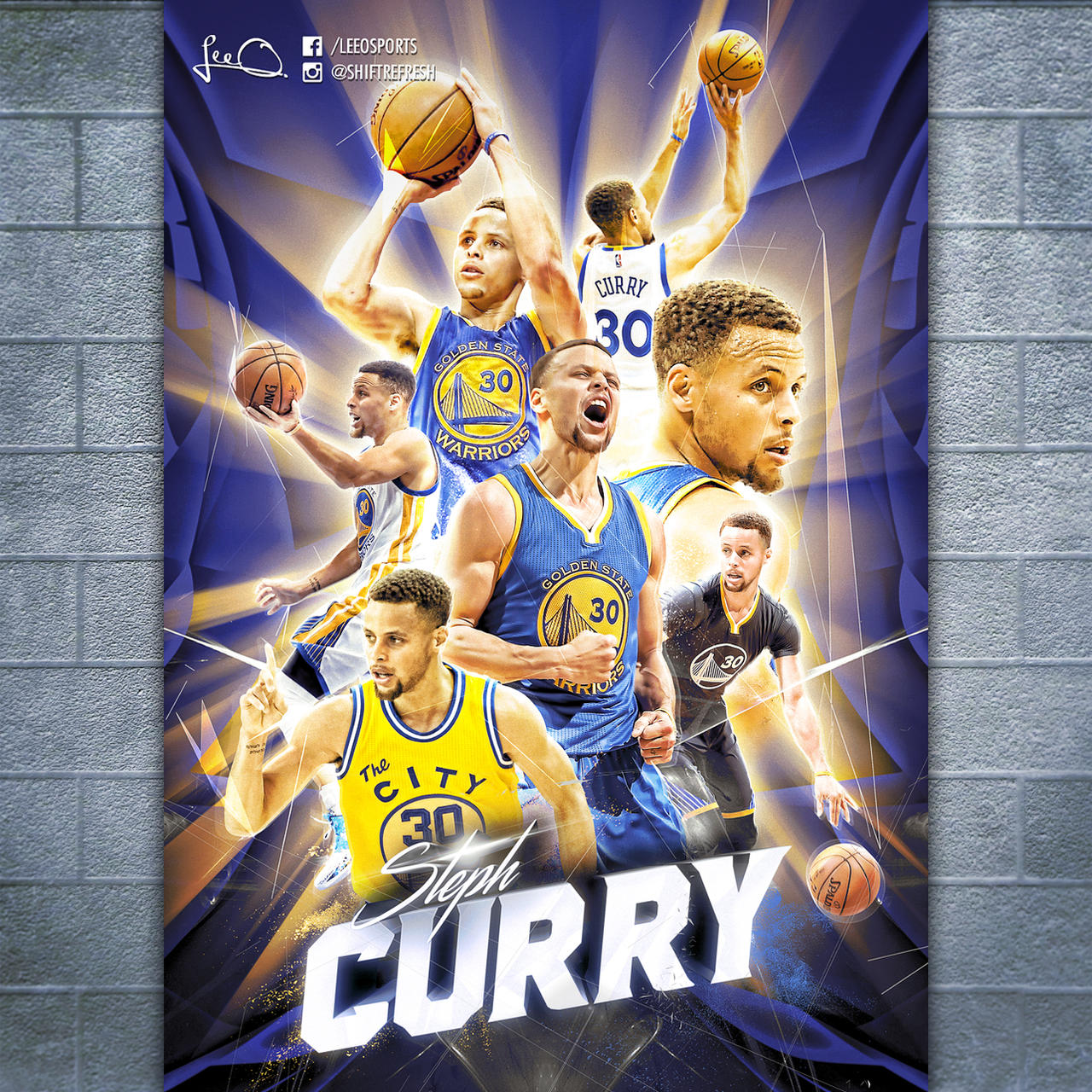 Steph Curry Poster Design by skythlee on DeviantArt