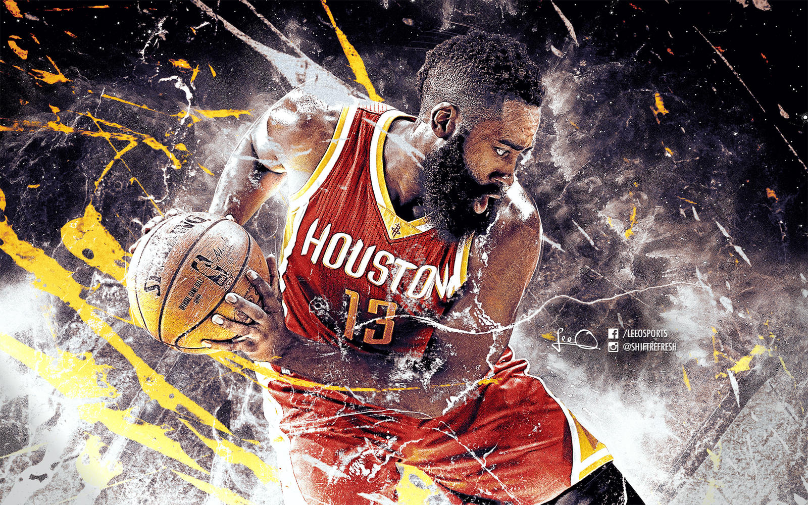James Harden NBA Wallpaper by skythlee ...