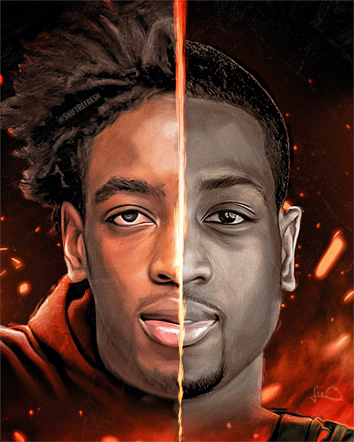 Zaire Dwyane Wade Wallpaper By Skythlee On Deviantart