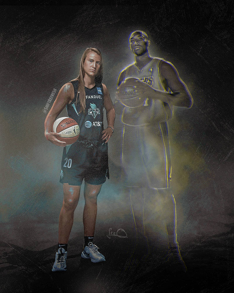 Sabrina Ionescu WNBA Kobe Bryant Wallpaper by skythlee on DeviantArt