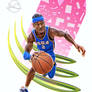 Shai Gilgeous-Alexander NBA Wallpaper Art
