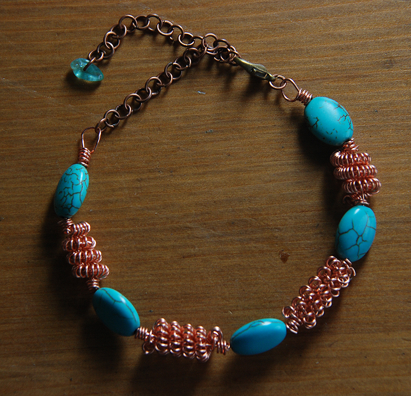 turquoise and copper