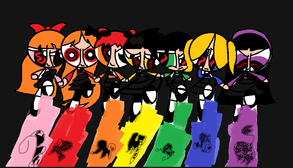 Ppg Rainbow Raspberry Ppg Rainbow by erisppgarts on DeviantArt