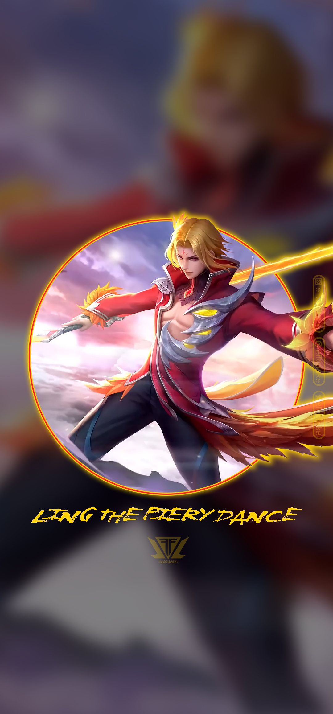 Ling Fiery Dance - Mobile Legends Wallpaper by efforfake on DeviantArt Ling Fiery Dance - Mobile Legends Wallpaper by efforfake on DeviantArt