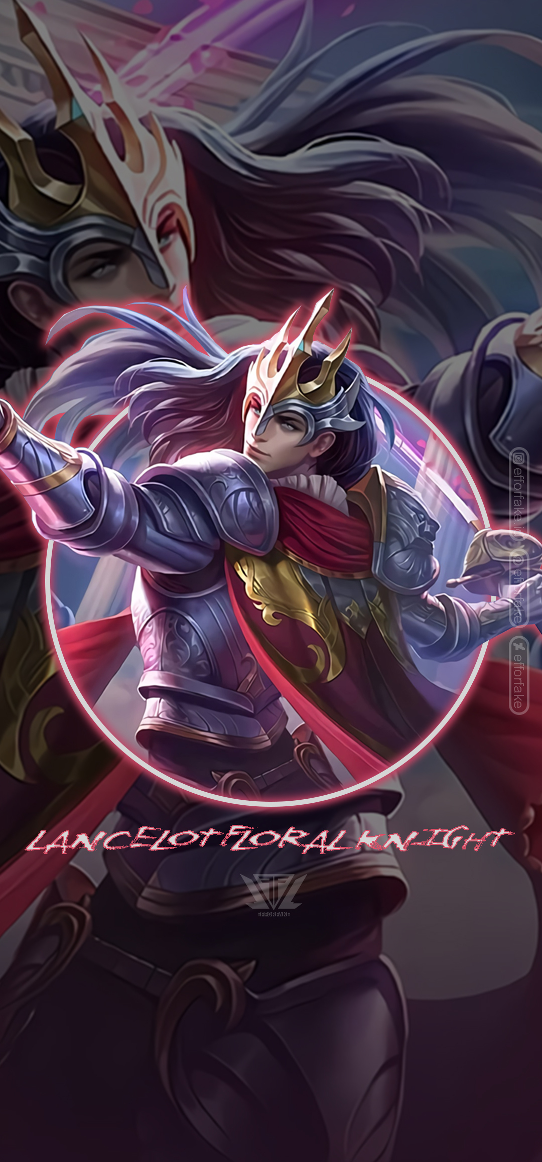 Lancelot Floral Knight - Mobile Legends Wallpaper by efforfake on DeviantArt Lancelot Floral Knight - Mobile Legends Wallpaper by efforfake on DeviantArt