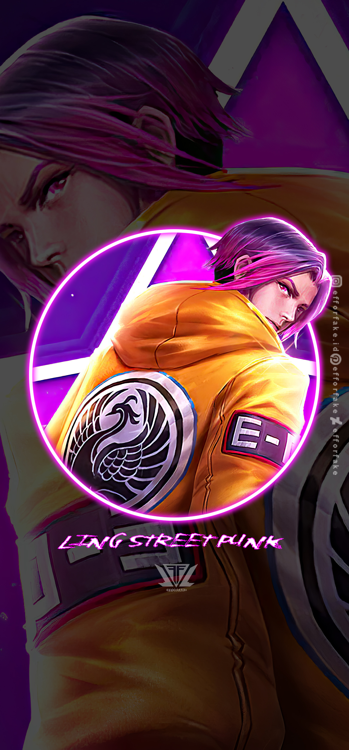 Ling Street Punk - Mobile Legends Wallpaper by efforfake on DeviantArt Ling Street Punk - Mobile Legends Wallpaper by efforfake on DeviantArt