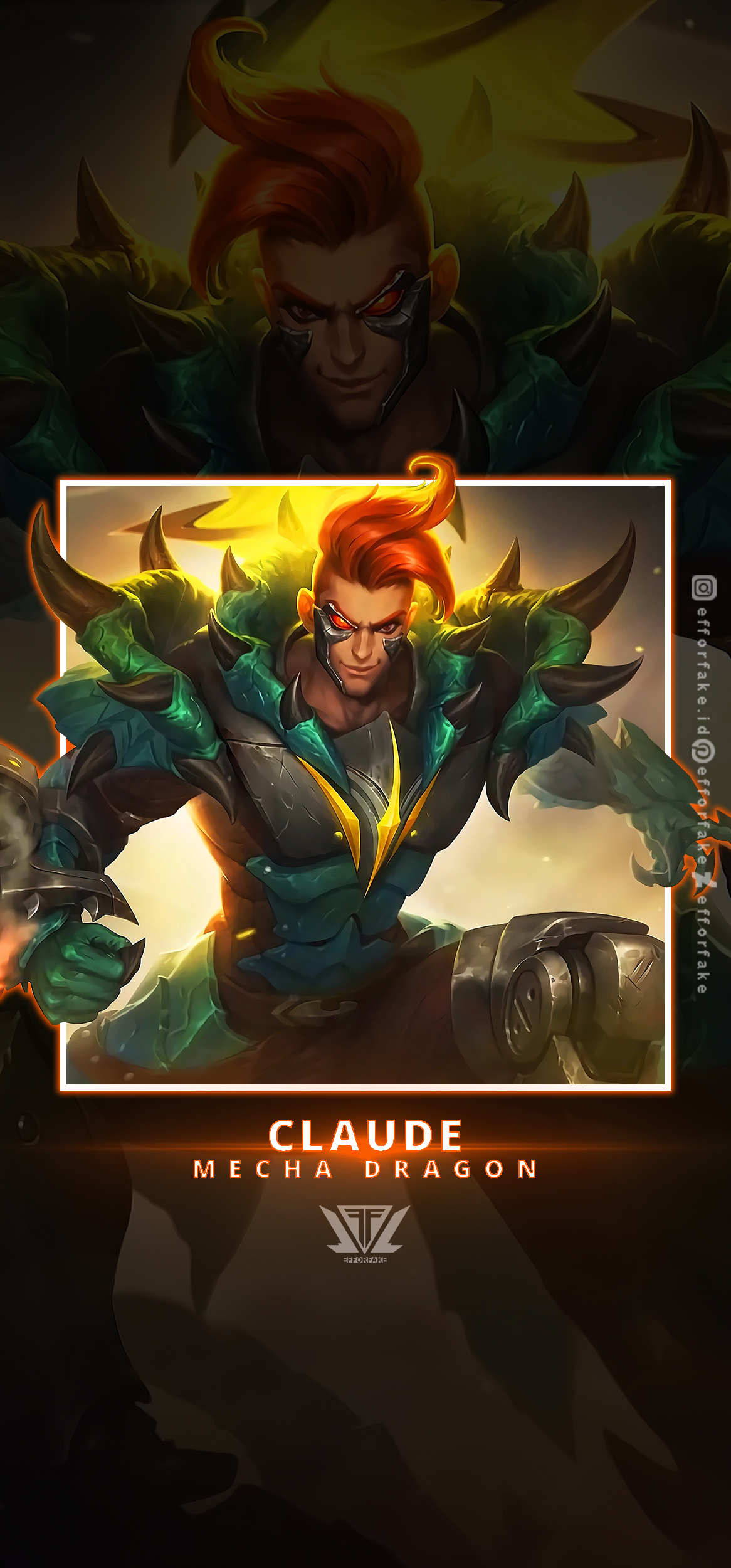 Claude Mecha Dragon Wallpaper By Efforfake On Deviantart