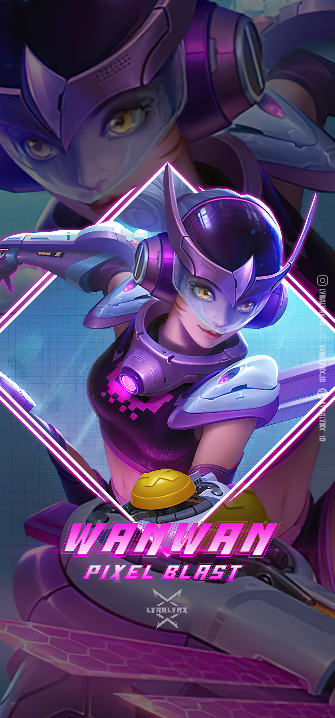 pics Wanwan Pixel Blast Hd Wallpaper wanwan pixel blast by efforfake on