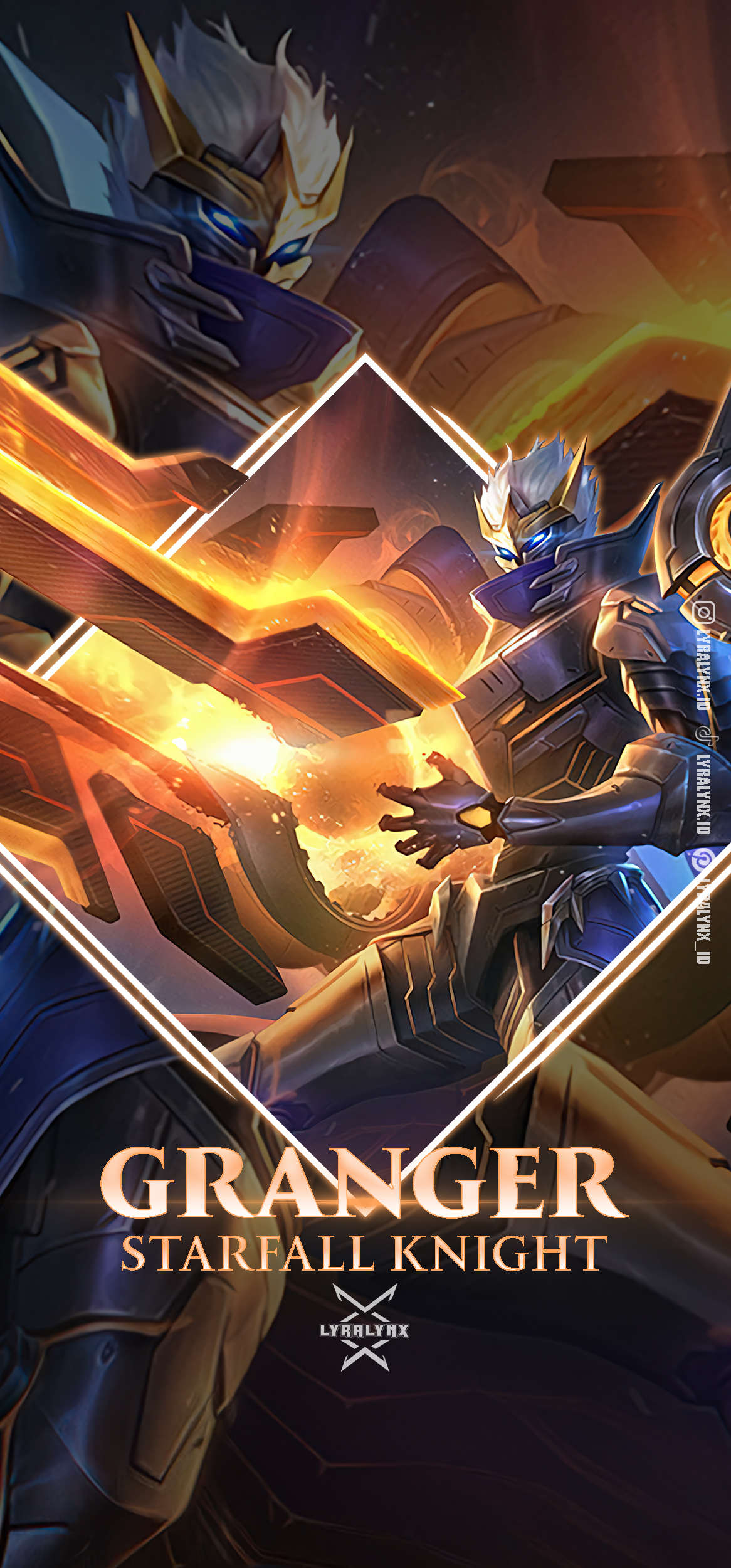 Granger Starfall Knight Mobile Legends 4K Ultra HD Mobile Wallpaper