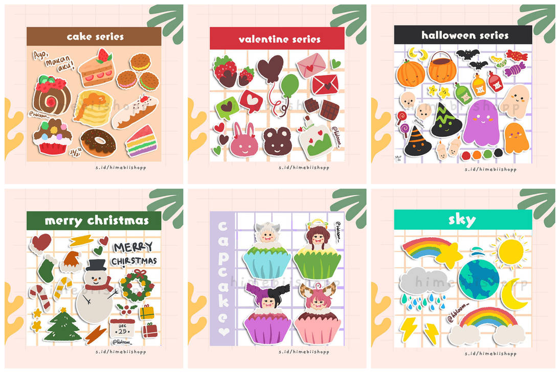 Cute Sticker Pack by efforfake on DeviantArt