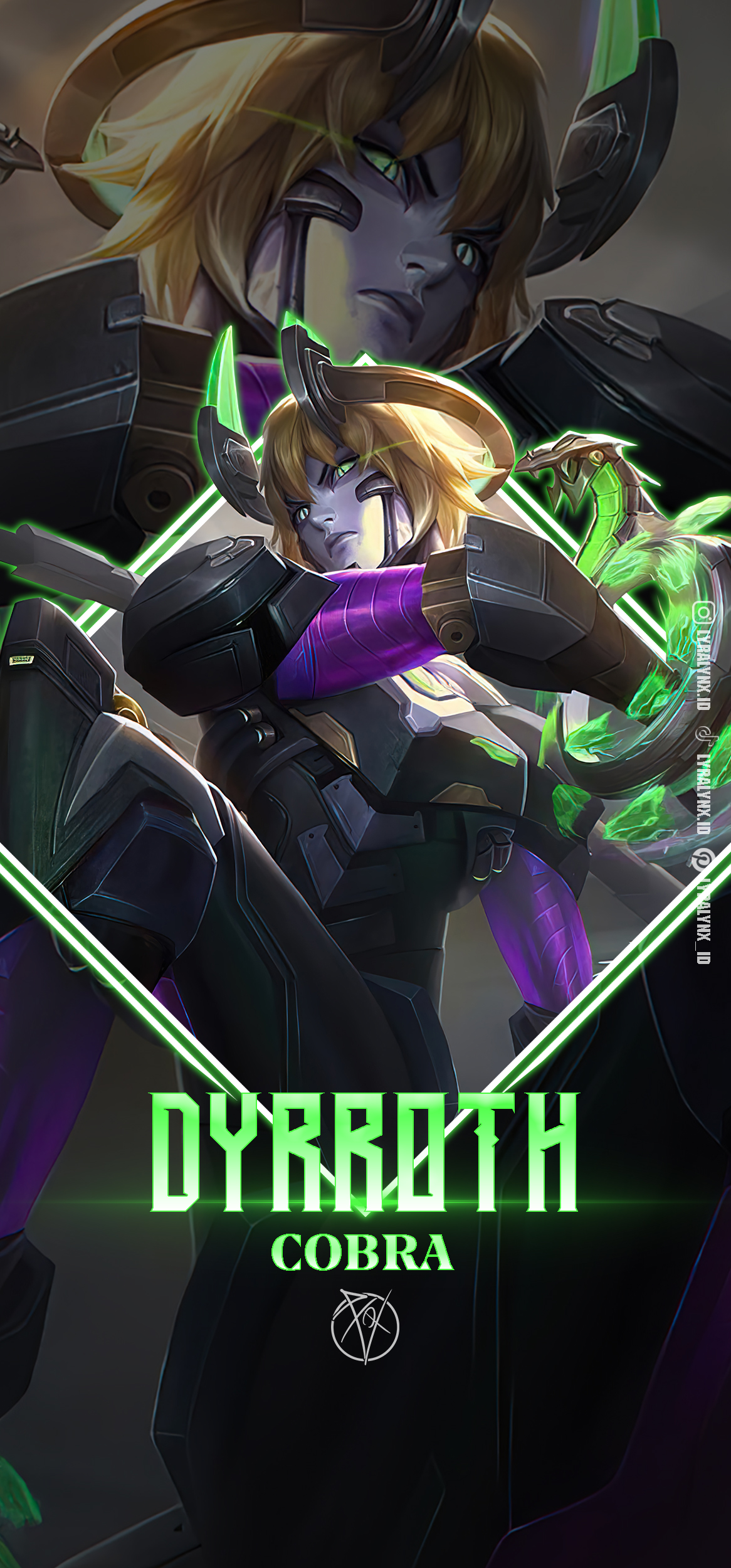 Dyrroth - Cobra by efforfake on DeviantArt Dyrroth - Cobra by efforfake on DeviantArt