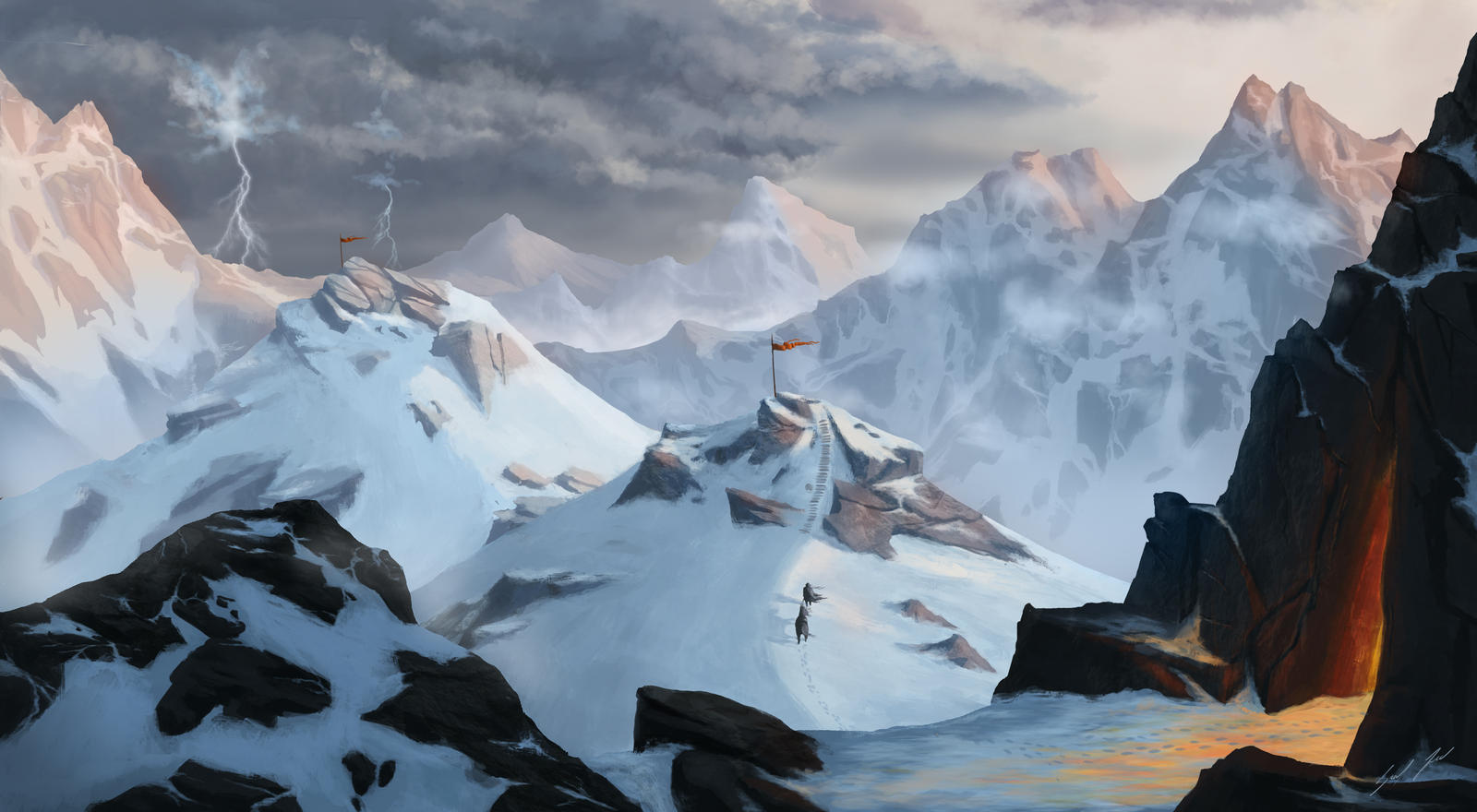 Across Ridge Across the Ridge by VITOGH on DeviantArt