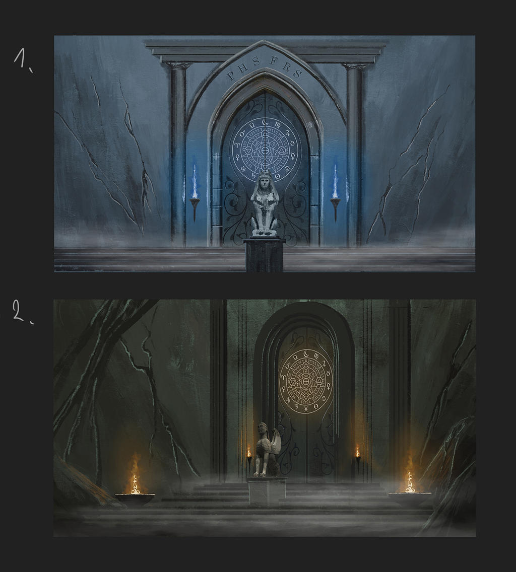 Mysterious Gate concepts by VITOGH on DeviantArt