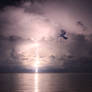 Lightning over Mozambique