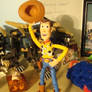 Woody Waving his Hat