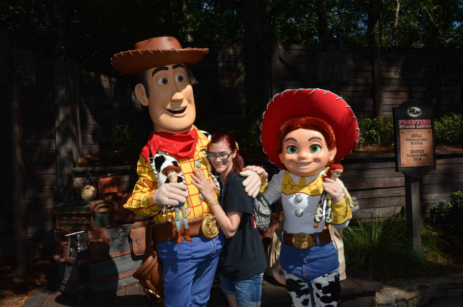 Me with Woody and Jessie