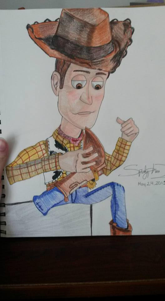 Woody Rubbing His Boot By Spidyphan2 On Deviantart