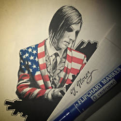 Chris Motionless and AMERICA 6