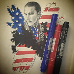 Chris Motionless and AMERICA 7