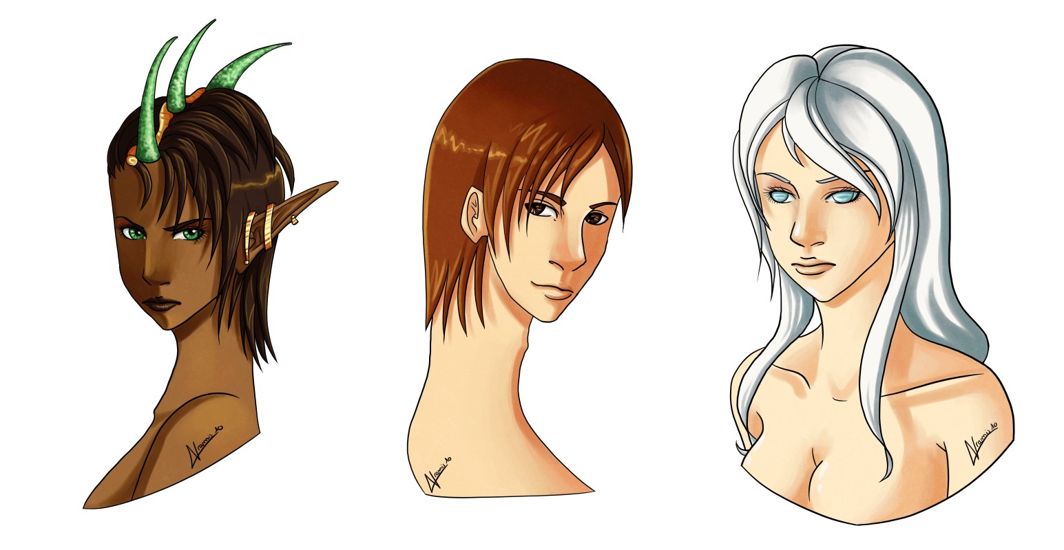 Portrait'Genesis 01 by ryokolila