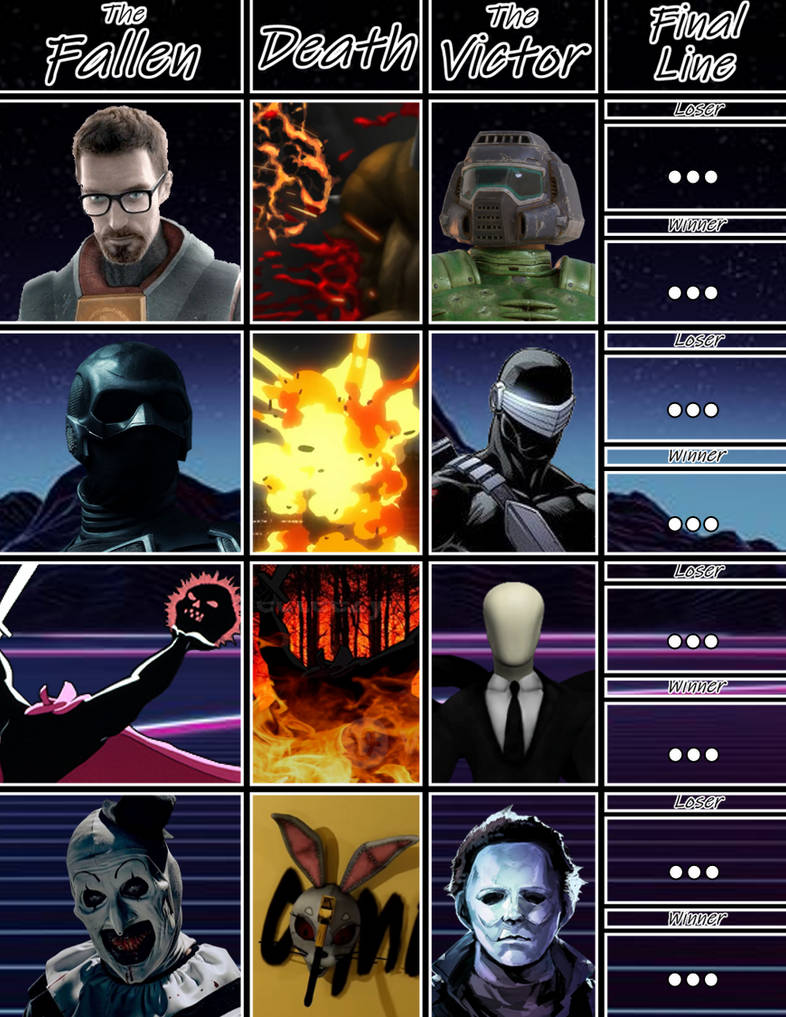 Death battle Template Last word Part 9 by PedroAgainVS on DeviantArt