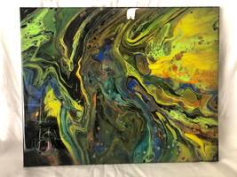 Poured painting 4