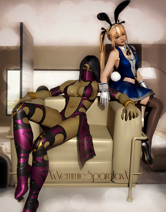 .:Mileena and Marie Rose:.