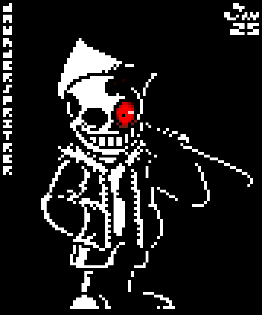 Undertale - Sans (Battle Sprites v2) by ItsJustDiamond on DeviantArt