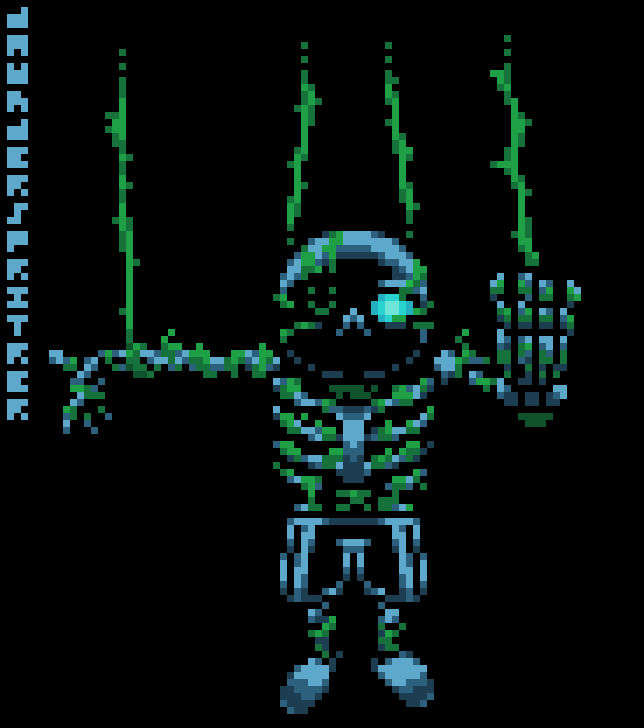 Pixel Art: Sans Gengar for @Sans the Skelaton