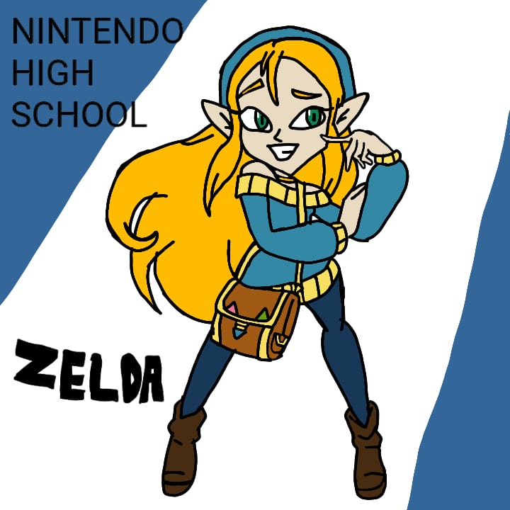 Zelda Nintendo High School by SuperNicco on DeviantArt