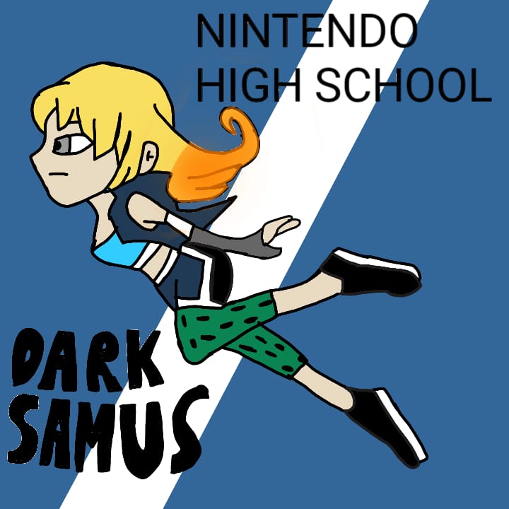Dark Samus Nintendo High School by SuperNicco on DeviantArt