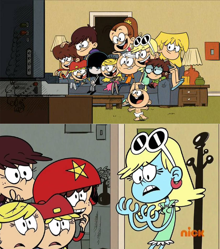 Loud Kids Rage Loud kids watching The Loud House by GentleAir on DeviantArt