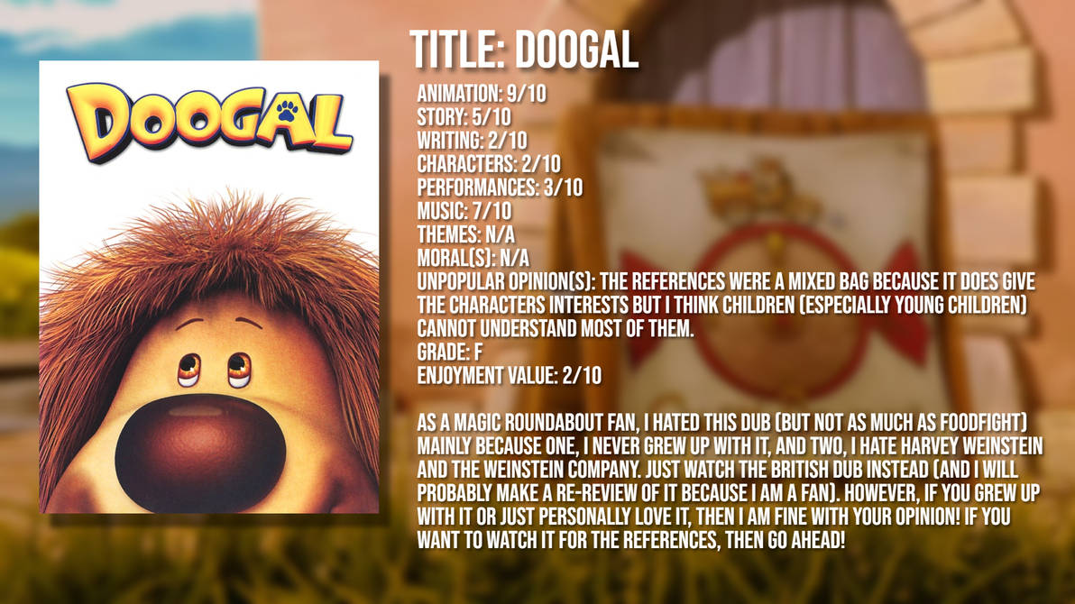 Doogal Deviantart QUICK REVIEW: Doogal by GentleAir on DeviantArt