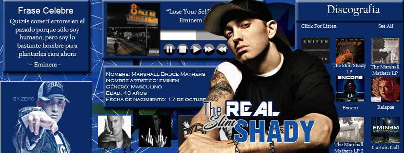 Slim Shady (Eminem) by FallOutGamerWife on DeviantArt