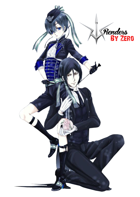 Sebastian x Ciel by SuperAwesomeBocchan on DeviantArt