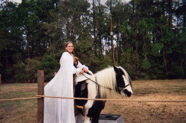 Ren. Fair Horse And Rider