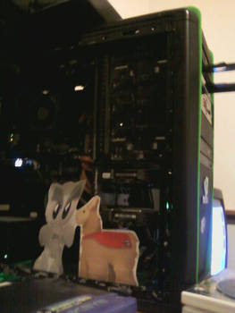 fella and super llama in my pc