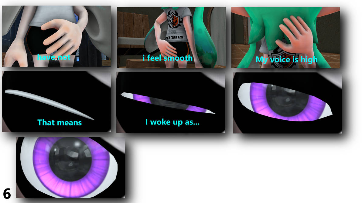 Brainwashed Inkling When he woke up as an inkling girl part 6 by Squaremario87 on DeviantArt