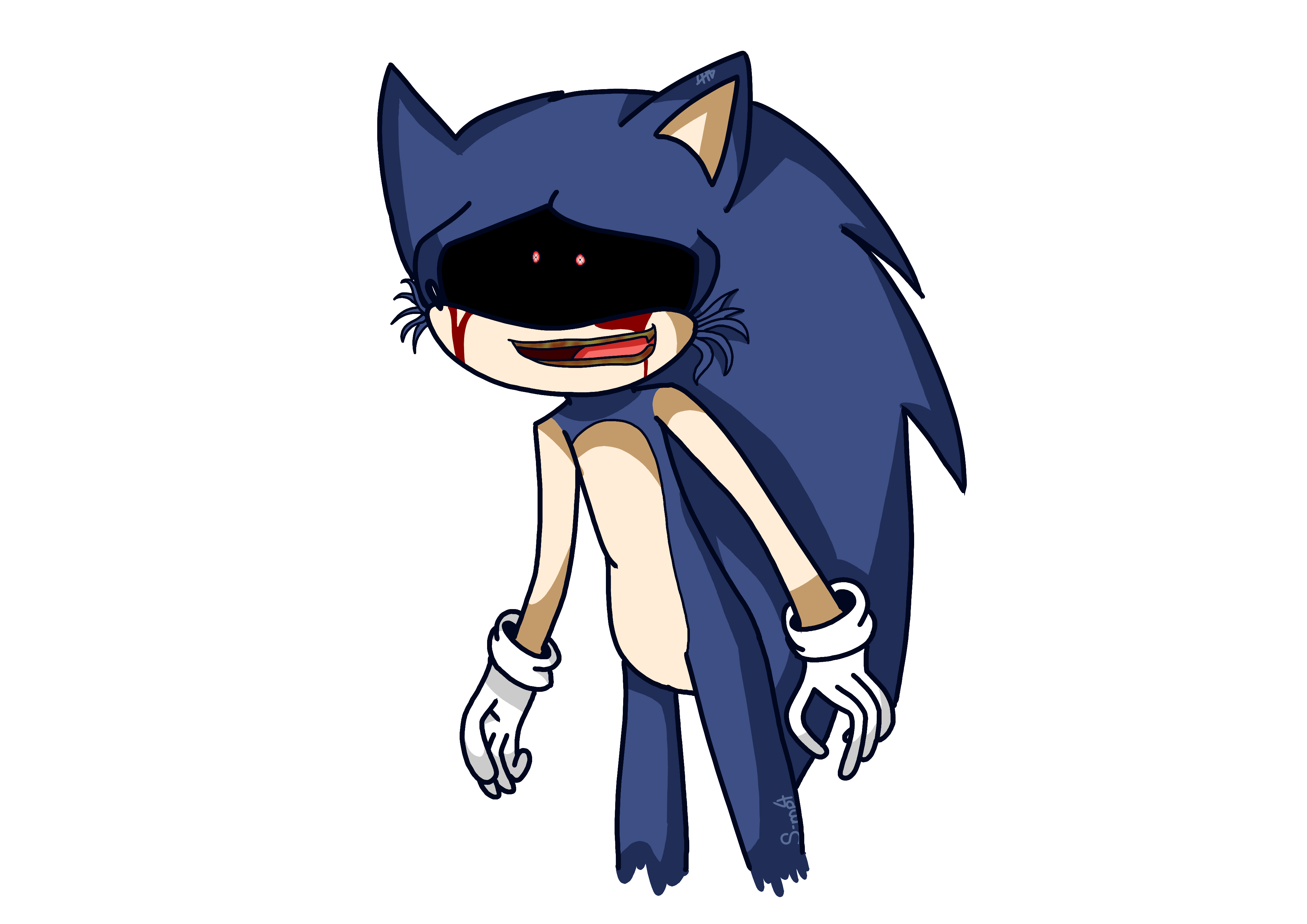 Lord X Fanart (sonic.exe) by Daniuxshit on DeviantArt