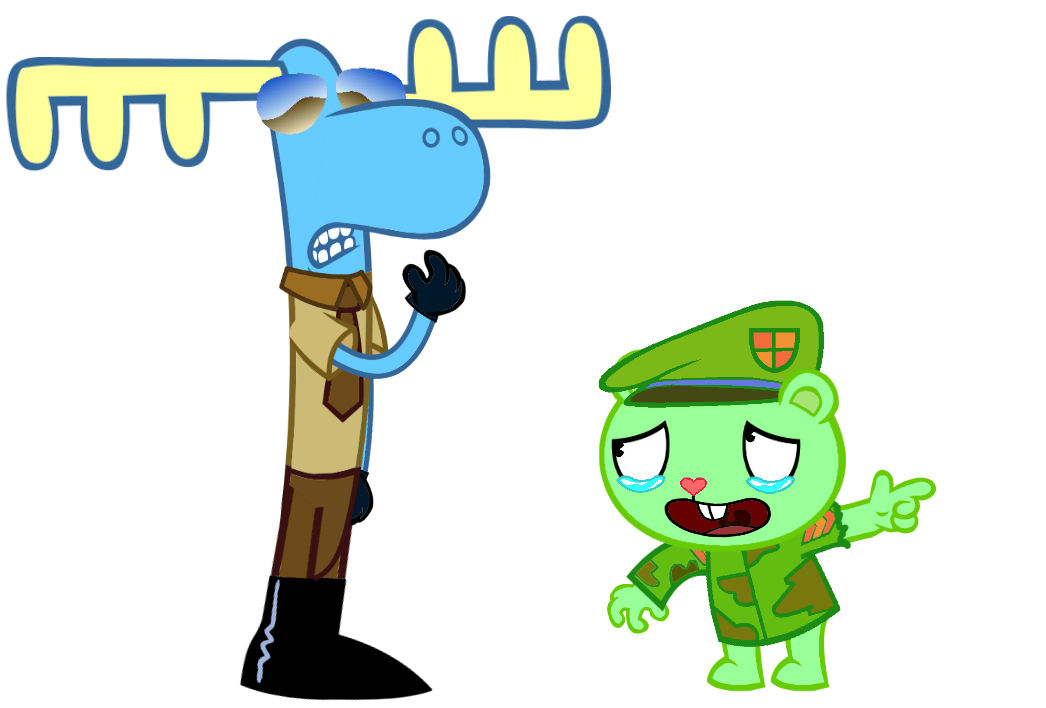 Flippy and Lumpy (Police assets test) by Subject-mp4 on DeviantArt