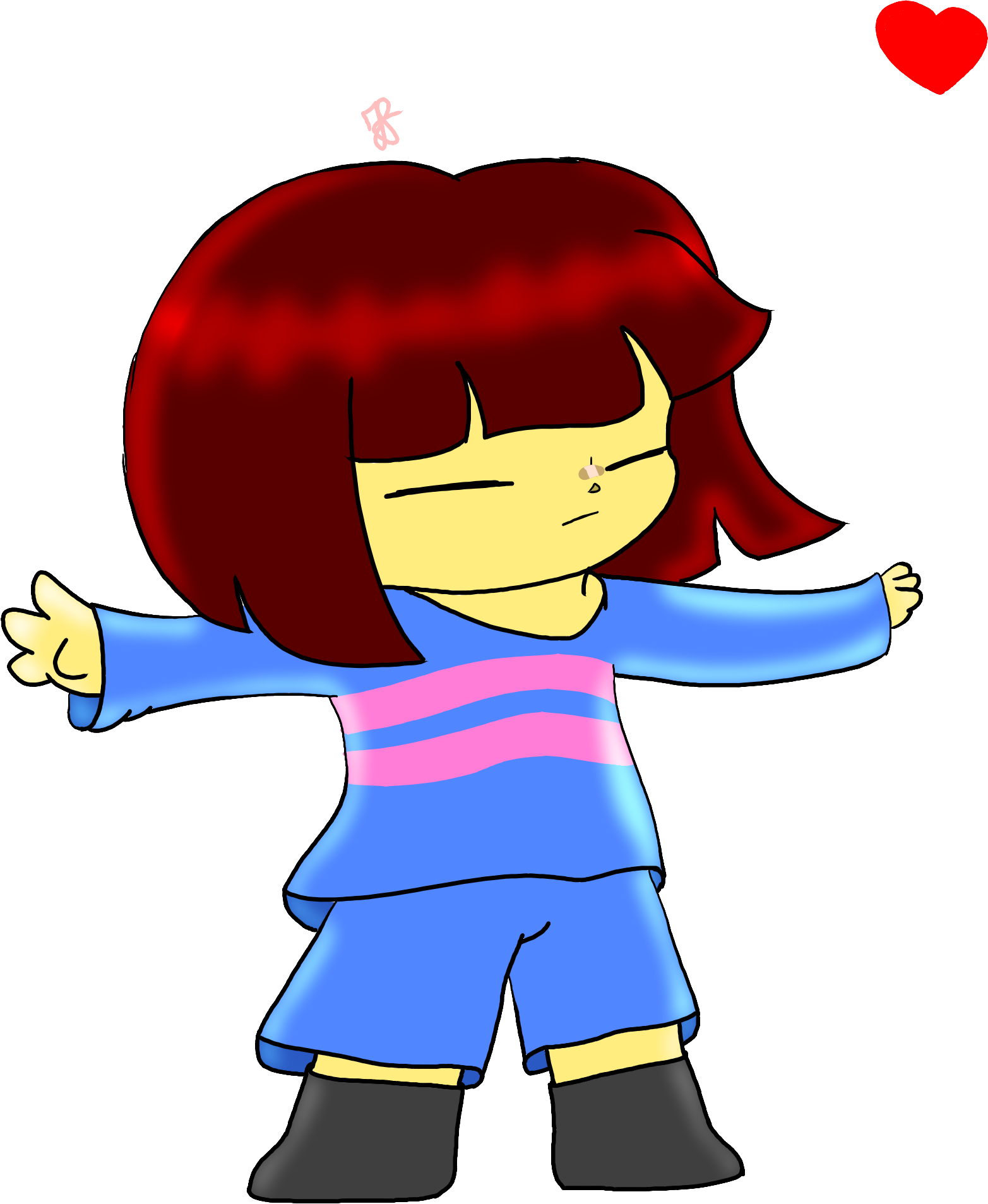 Frisk (PC version) by Subject-mp4 on DeviantArt